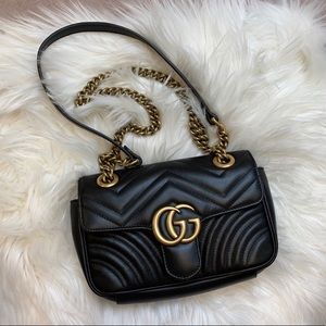 Gucci GG Marmont matelassé mini bag — great condition!